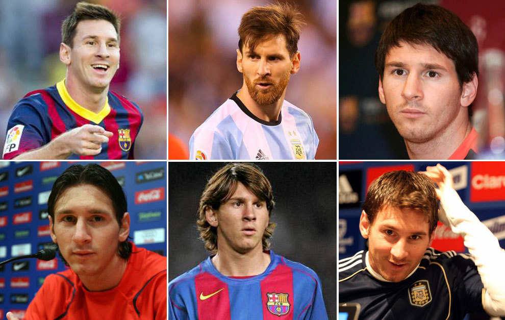 Hình ảnh Messi qua 12 năm thi đấu chuyên nghiệp