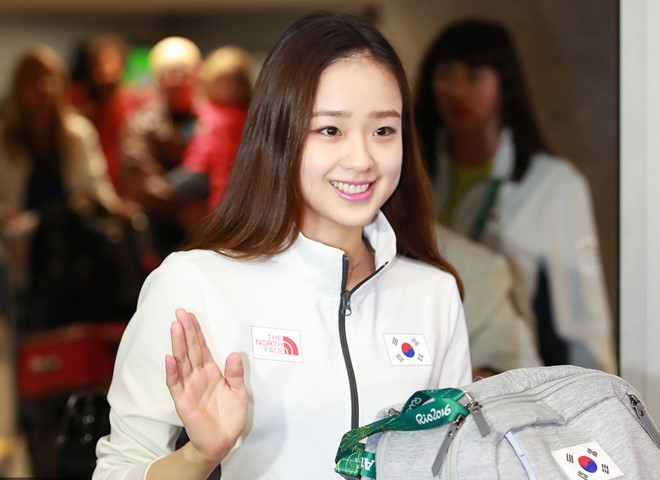 Vẻ đẹp của nữ VĐV Hàn Quốc ở Olympic 2016
