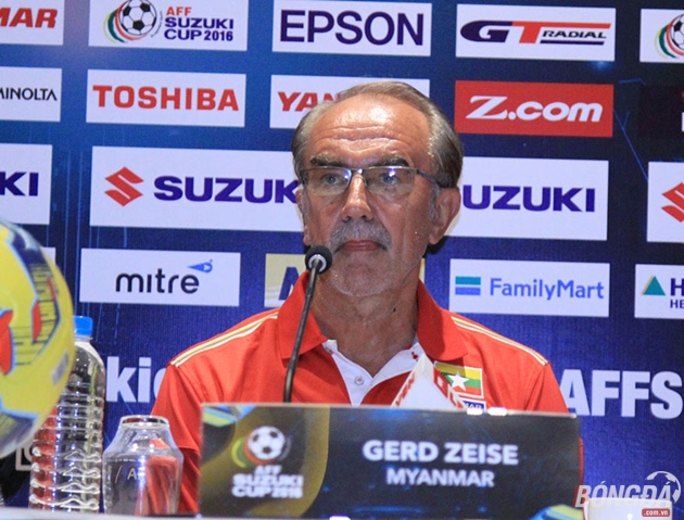 HLV Gerd Zeise: “ĐT Việt Nam ở đẳng cấp cao hơn Myanmar”