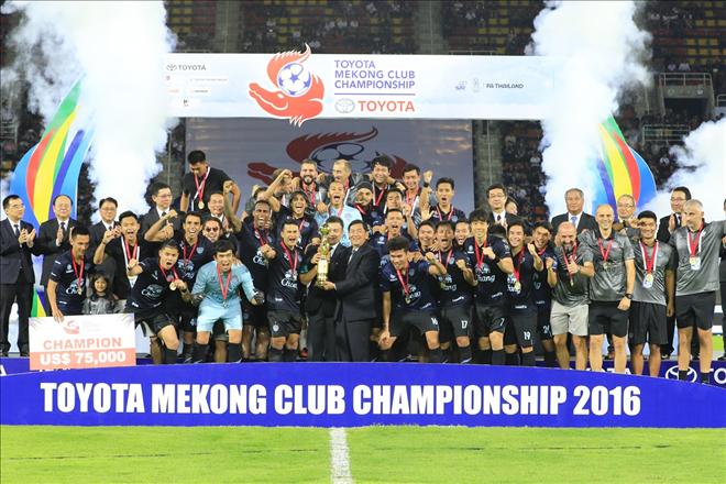 Đội bóng Thái Lan vô địch Mekong Club Championship 2016