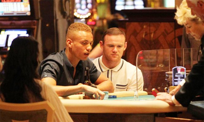 Rooney đánh bạc: "Đốt" 15 tỷ trong hai tiếng ở casino