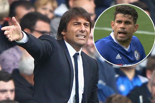 Ảnh bài viết Cầu thủ Chelsea phản đối cách hành xử của Conte với Costa