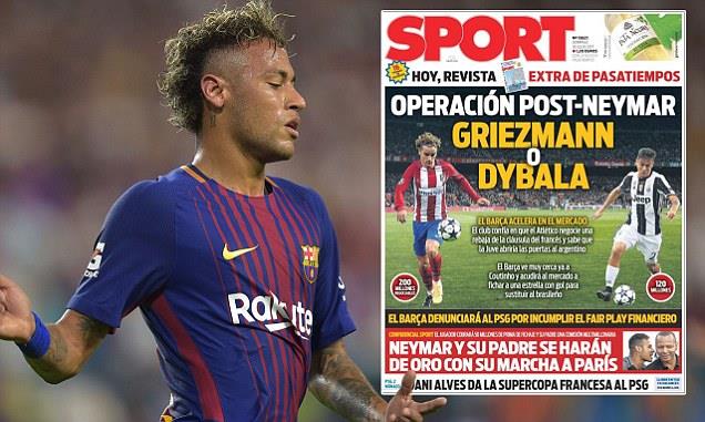 Ảnh bài viết Barcelona phải chi giá “khủng” cho người thay Neymar