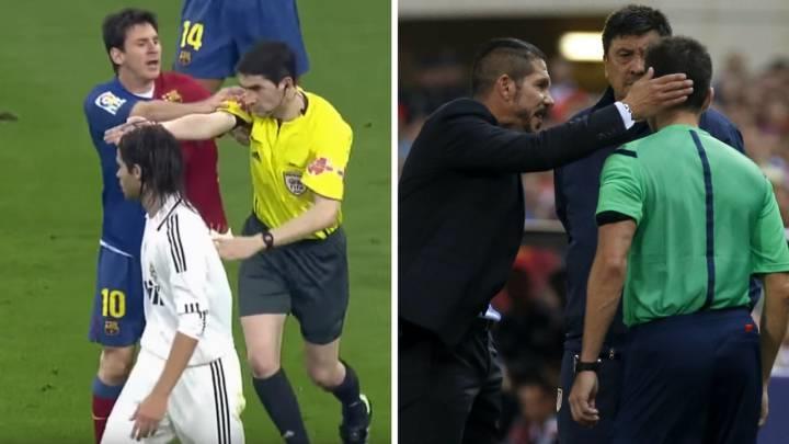 Ảnh bài viết Messi và Simeone cũng từng đẩy trọng tài như Ronaldo