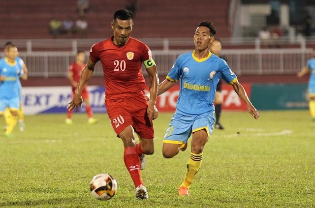 Đội bóng của Công Vinh tiếp tục nhận thất bại trước Sanna Khánh Hòa BVN ở V-League 2017