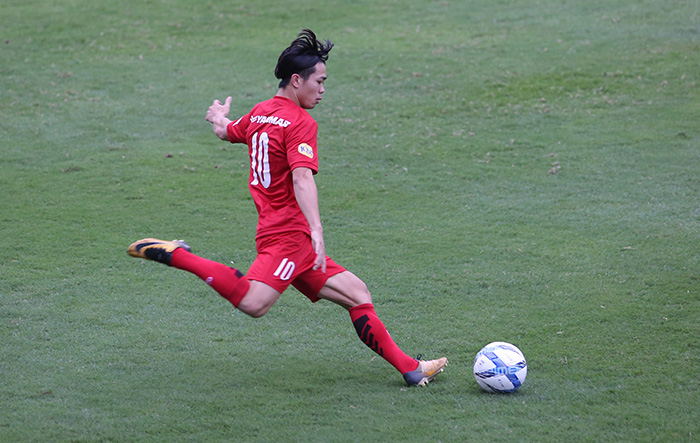 Ảnh bài viết Lập cú đúp, Công Phượng sẵn sàng phá lưới hạ Myanmar