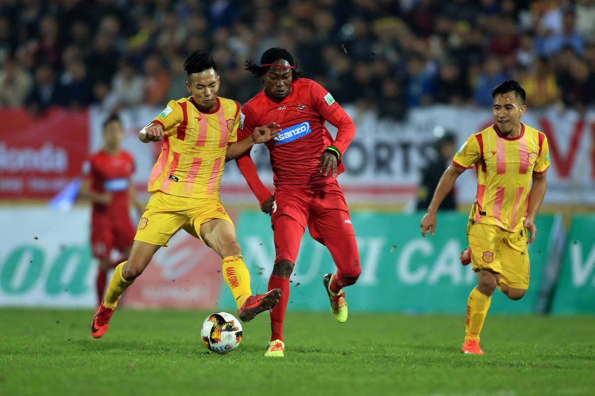 Sớm lộ diện 2 ứng viên xuống hạng của V-League 2018
