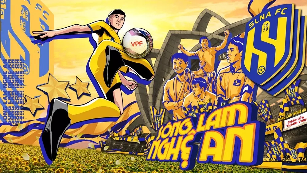 Công Phượng, Tiến Linh, Hùng Dũng cực chất trên bộ poster V-League 2022