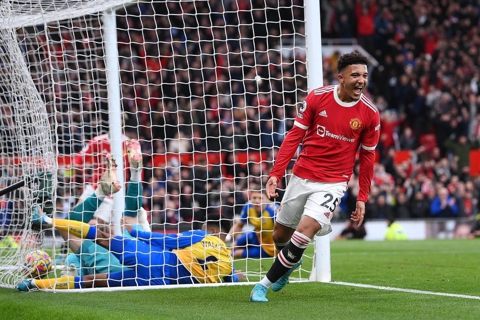 Jadon Sancho là chân sút hiệu quả nhất của MU mùa này. Tuyển thủ người Anh chỉ cần 7 pha dứt điểm để ghi 2 bàn cho "Quỷ đỏ", đạt tỷ lệ 29%. Tiếc là Sancho đang sa sút và có nguy cơ không được dự World Cup 2022 cùng "Tam sư".
