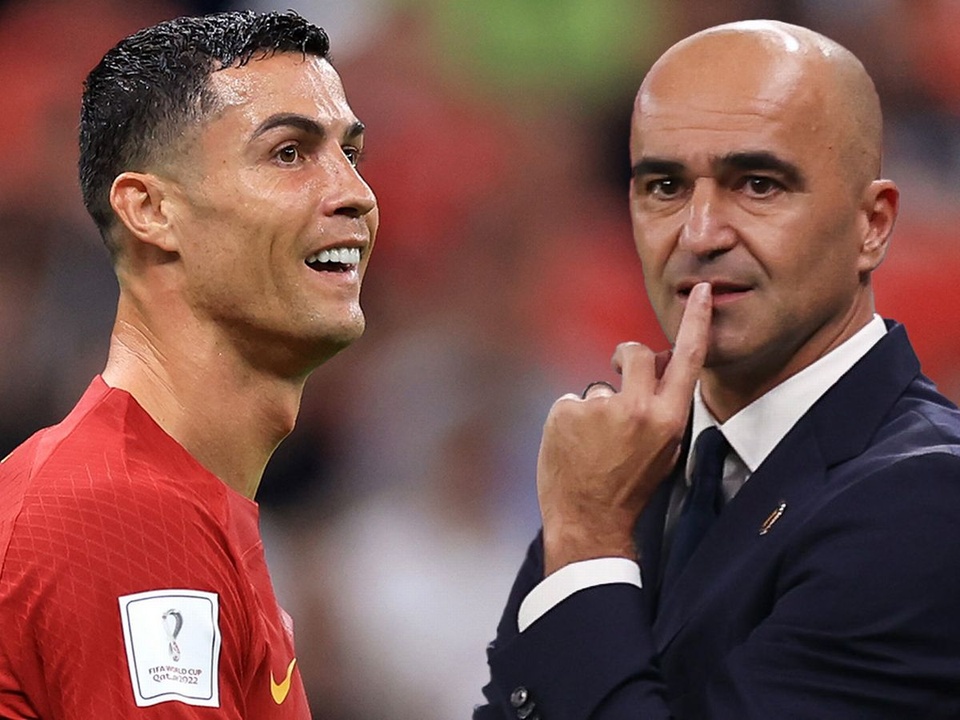 HLV Martinez kỳ vọng Ronaldo góp mặt ở EURO 2024. Ảnh: Mirror.