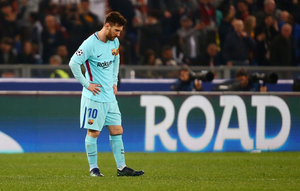 8 mùa Champions League trắng tay của Messi - Bóng Đá
