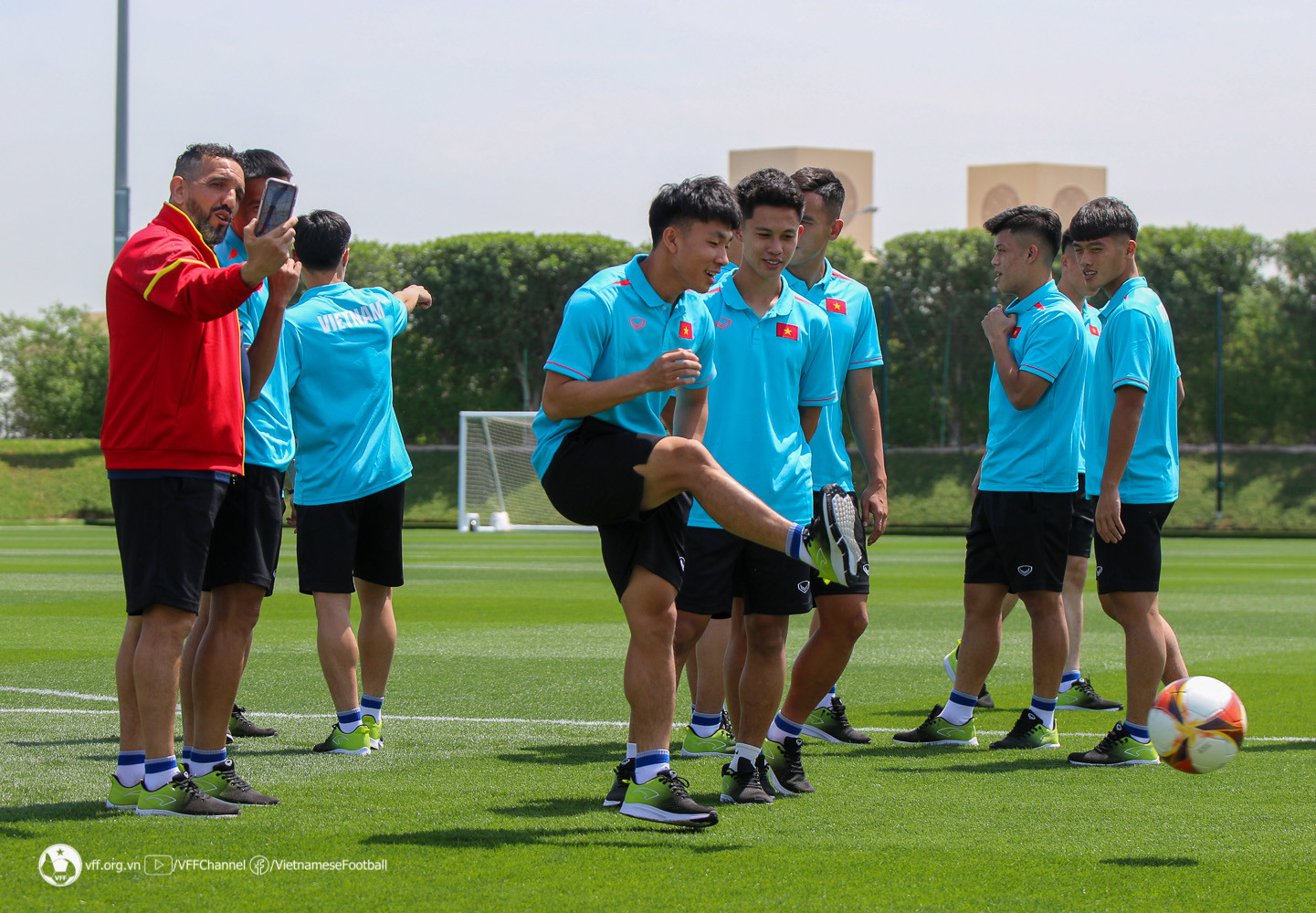 U23 Việt Nam tập trên sân của nhà vô địch World Cup Argentina - Bóng Đá