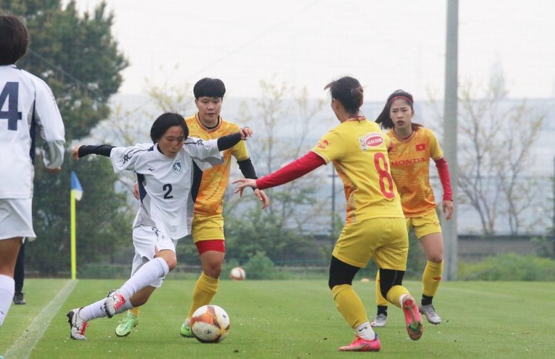 Tuyển nữ Việt Nam thắng trận giao hữu đầu tiên tại Nhật - Bóng Đá