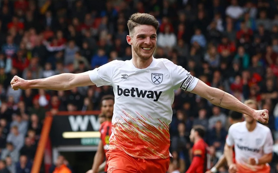 Declan Rice mập mờ khi đáp trả tình cảm của CĐV West Ham - Bóng Đá