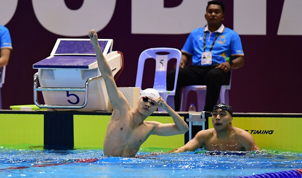 Phạm Thanh Bảo phá kỷ lục SEA Games, đoạt HCV bơi ếch 100m - Bóng Đá