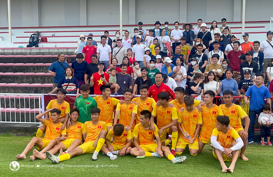 U17 Việt Nam thắng đậm ở Nhật Bản - Bóng Đá