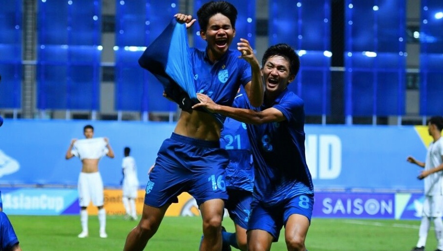 Thái Lan toàn thắng 3 trận ở giải U17 châu Á - Bóng Đá