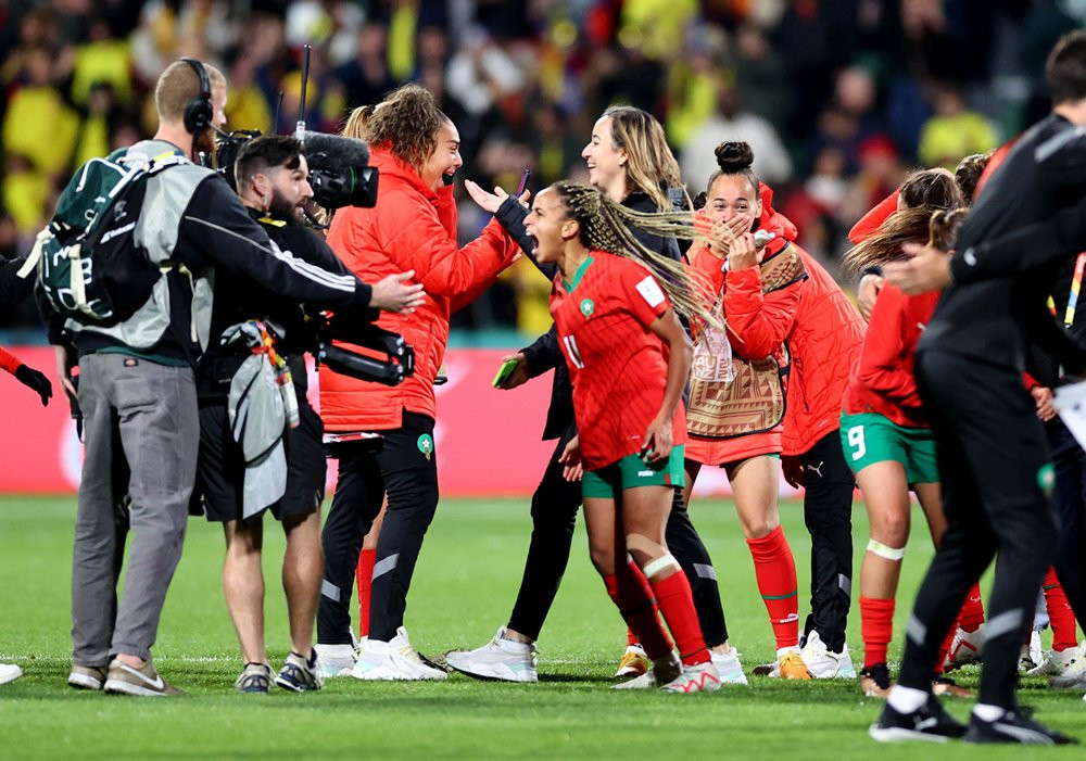 ĐT nữ Maroc liên tiếp gây bất ngờ. Ảnh: Reuters.
