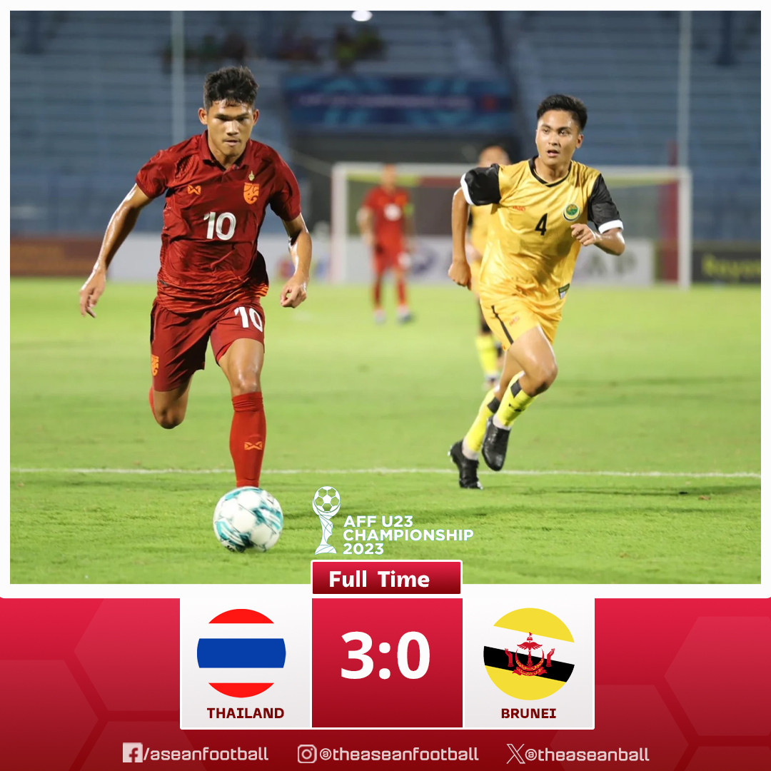 U23 Thái Lan giành vé sớm vào bán kết U23 Đông Nam Á 2023 - Bóng Đá