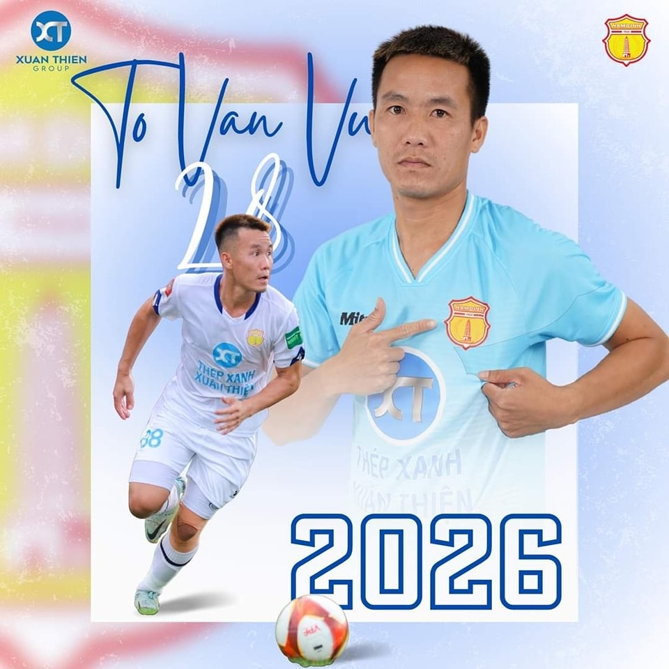 Nam Định chốt hợp đồng mới, đặt tham vọng lớn tại V-League - Bóng Đá