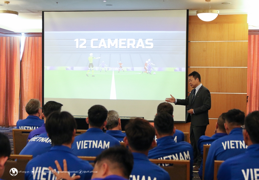 ĐT Việt Nam làm quen với công nghệ lần đầu áp dụng tại Asian Cup - Bóng Đá