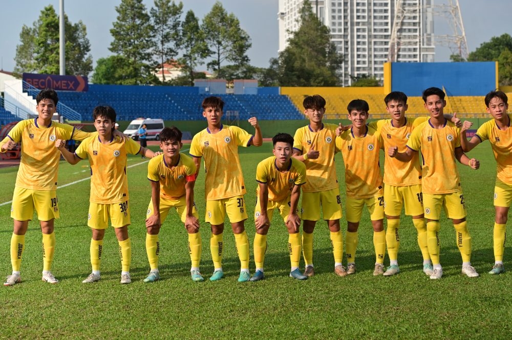 Hà Nội khiến chủ nhà khóc hận, SLNA vào bán kết U19 Quốc gia 2024 - Bóng Đá