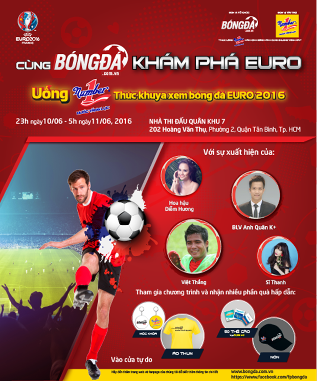 Chương trình “Cùng bóng đá khám phá EURO”