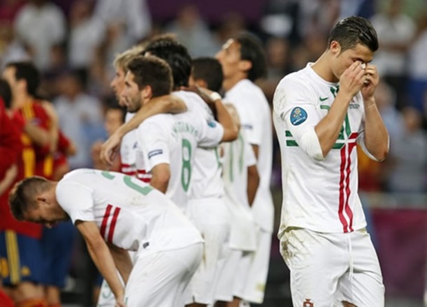 Những giọt nước mắt tại EURO 2012 lặng lẽ nhưng đủ chứng minh sự trưởng thành. Ảnh: Internet.