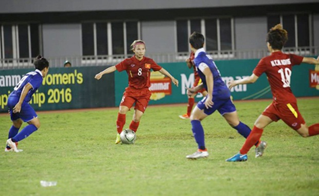 HLV Mai Đức Chung và Minh Nguyệt không sợ Thái Lan ở Chung kết AFF Cup nữ 2016