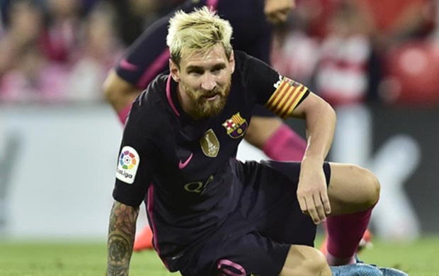 Messi đau khổ với chấn thương kinh niên