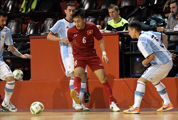 ĐT Futsal Việt Nam thua ngược trước Argentina