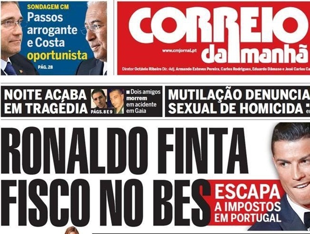 Quả bóng vàng 2016: Ronaldo tung chiêu về cáo buộc trốn thuế