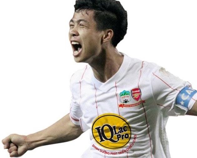 Công Phượng được trao số áo may mắn tại V.League 2017