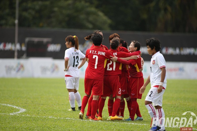 Trực tiếp SEA Games 29: ĐT nữ Việt Nam nâng tỷ số lên 2-1 (Hiệp hai) - Bóng Đá