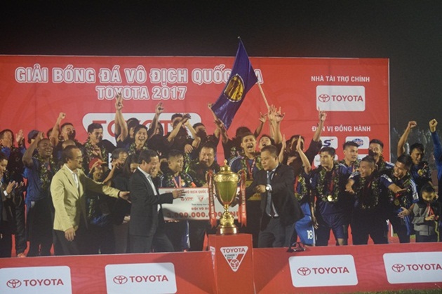 Chặng đường đến chức vô địch V-League 2017 của Quảng Nam - Bóng Đá