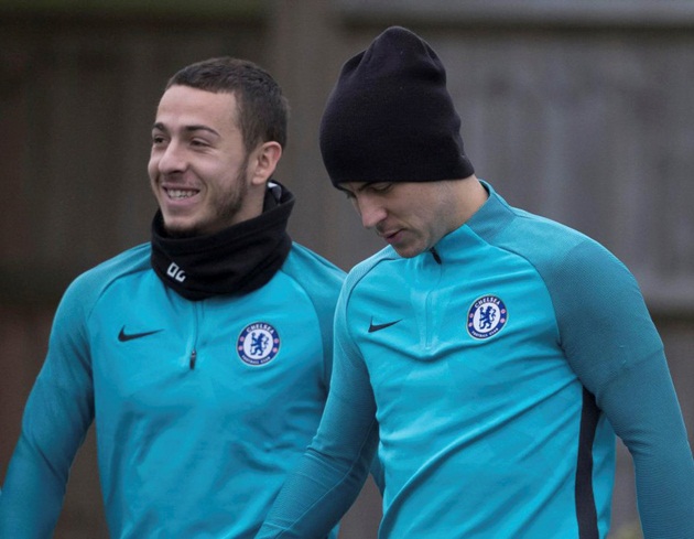 Anh em Hazard lần đầu chơi cạnh nhau cho Chelsea mùa này?