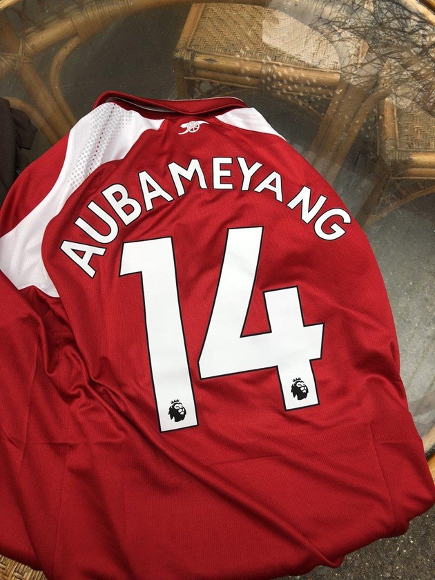 Aubameyang sẽ mặc số áo nào ở Arsenal? - Bóng Đá