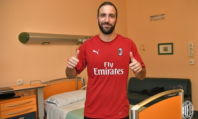 Higuain chính là chìa khóa mở ra cánh cửa Champions League cho AC Milan - Bóng Đá