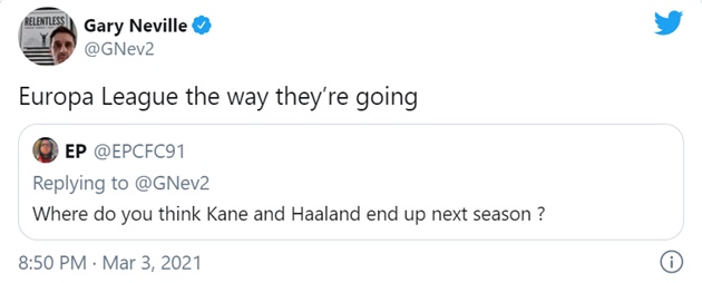 Gary Neville nói gì về tương lai của Harry Kane mùa tới? - Bóng Đá
