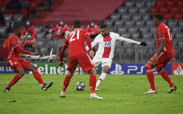 Mbappe bùng nổ, PSG quật ngã Bayern trong trận cầu 5 bàn thắng - Bóng Đá