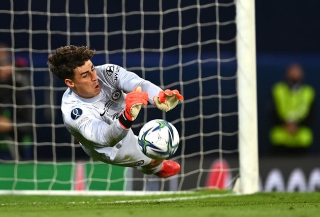 Kepa chơi nỗ lực nhưng mắc lỗi ở bàn thua của Chelsea.