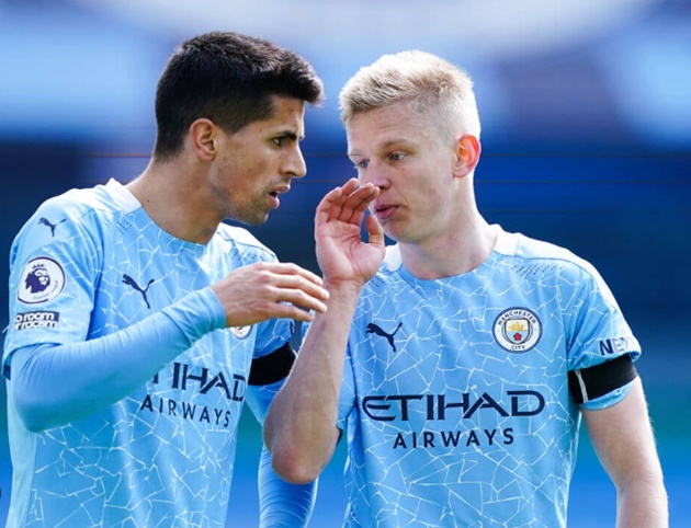 Cancelo toàn diện hơn Zinchenko và có thể chơi tốt ở hai biên.