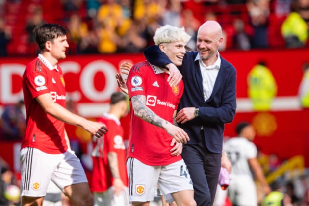 Garnacho đáp lại niềm tin của Ten Hag.