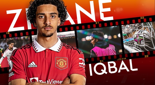 Zidane Iqbal gần như bị bán tháo khỏi Man Utd.