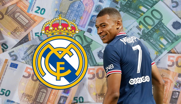 Real Madrid đang nắm lợi thế để chiêu mộ Mbappe hè này.