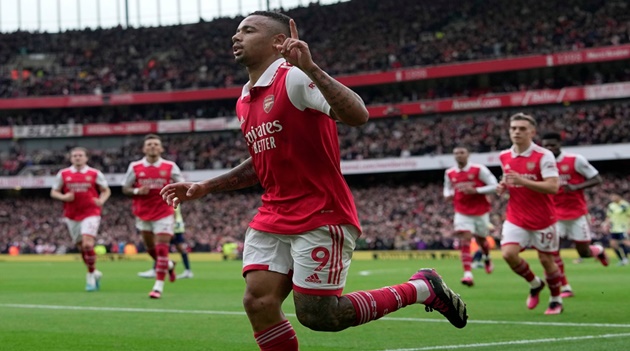 Gabriel có tác động lớn đến lối chơi của Arsenal.