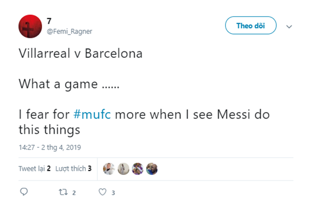 Phong độ hiện tại của Messi khiến fan M.U lo lắng - Bóng Đá