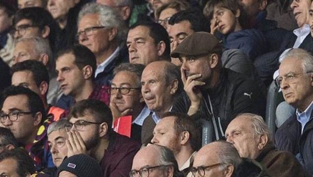 Pep xem Barca thi đấu - Bóng Đá