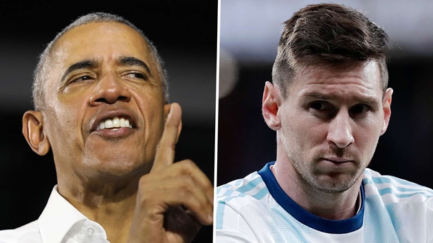 Obama đưa lời khuyên cho Messi - Bóng Đá