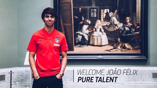 Atletico công bố ngày ra mắt Joao Felix - Bóng Đá